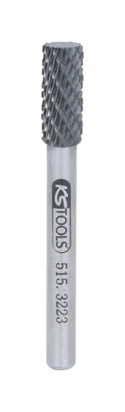 KS Tools HM cilinderfrees vorm A zonder vlakvertanding, 8 mm, 515.3223