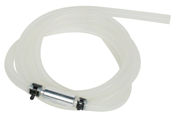 SW-Stahl siliconenslang met veiligheidsventiel, 1.200 mm, 01452L-4