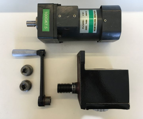 ELMAG motor compleet voor tafelhoogteverstelling, voor GBM 4/50 SGA, 9802247