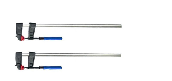 VaGo-Tools lijmklem 250 x 50 mm lijmklem klemklem eenhandsklem, VE: 2 stuks, 200-003x2_hv