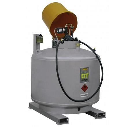 Cemo dieseltank mobiel 980l, dubbelwandig gelakt, 7384