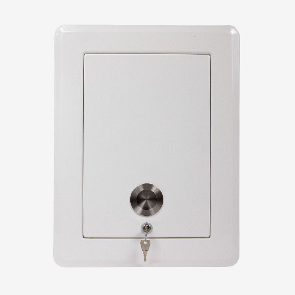 HKW insteekdeur SWING, wit, 9016