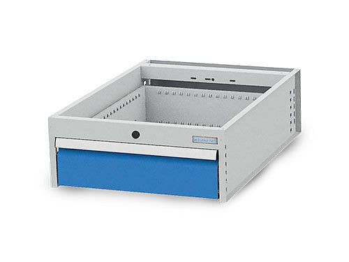 Bedrunka + Hirth onderkast T736 R 18-24, 1x150mm, lade volledig uittrekbaar 100%, 555 x 736 x 208 mm, 520/1V