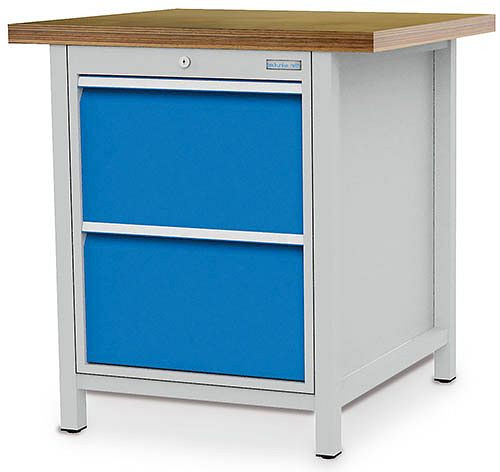Bedrunka + Hirth box werkbank R18-24, 2x 300 mm, volledig uittrekbare lades, 810 x 750 x 959 mm, 03.055.11V9