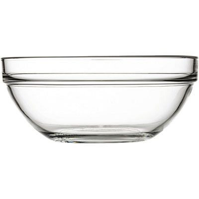 Stalgast glazen schaal, Ø 200 mm, hoogte 87 mm, 1,6 liter, VE: 6 stuks, KG2302200