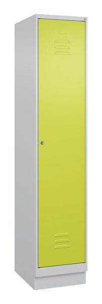 C+P luierkluis Classic PLUS, basis, 1950x400x500mm, 7035/0024, cilinderslot, 080020-12 S10025