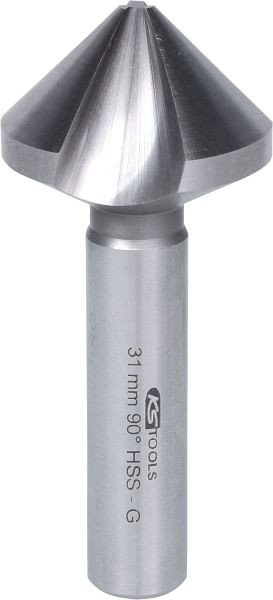 KS Tools HSS kegel- en ontbraamverzinkboor 90°, 31mm, 336.0075