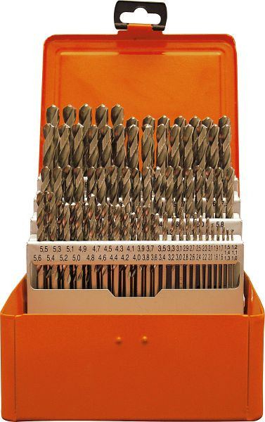 Projahn boorcassette DIN 338 HSS-Co 50 stuks 1-5,9 / 0,1 mm SPEED, 60540