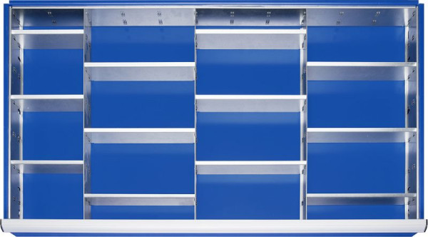 RAU indelingsprogramma, 3x scheidingswand, 1055x47x560 mm, 09-200-70