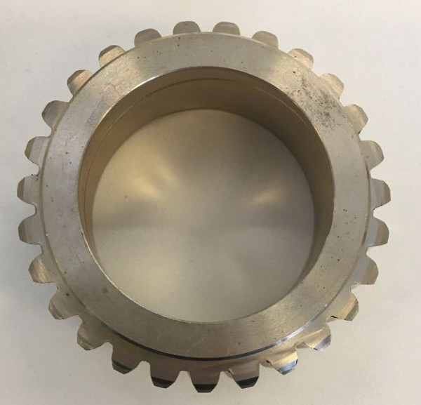 ELMAG messing tandwiel voor MKS 350 PROFI (L), met slipkoppeling 'TE 350', 9708475