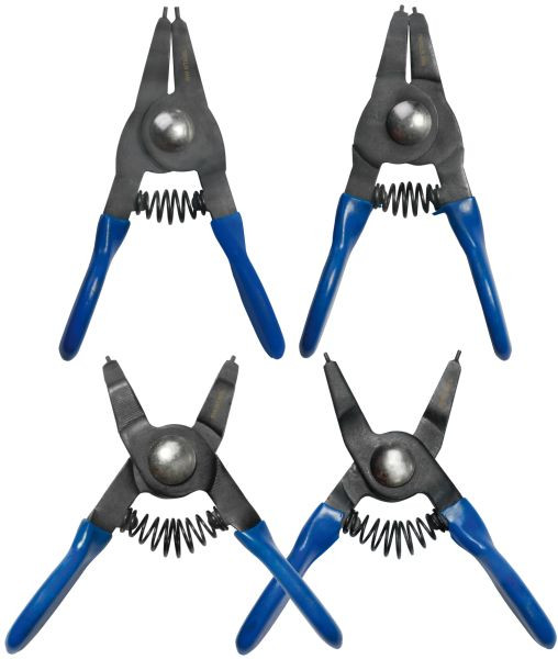 Set borgveertangen SW staal, 75 mm, 4-delig, 41470L