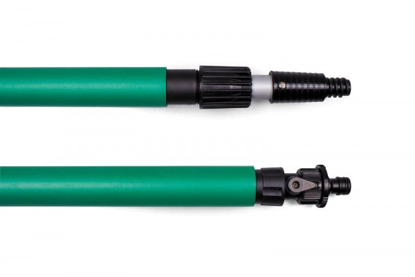 De Witte telescoopsteel MI-PRO 2 x 0,9 m groen met waterdoorgang, 600.100.025
