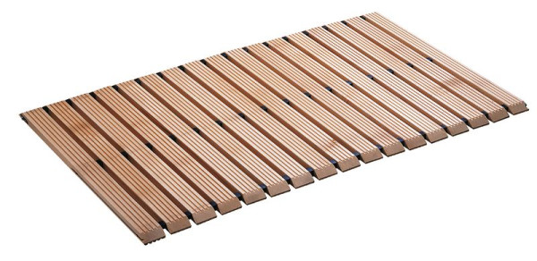 KLW Holzlaufrost mit abgeschrägten Kanten Breite: 500mm, laufender Meter, 10/HLA-SK-0500