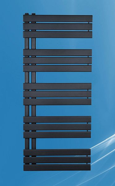 West Heiztec Designheizkörper Modell Agora, Anthrazit / RAL 7016, EN442 75/65 - 20 C° 516W, AAGM5001150