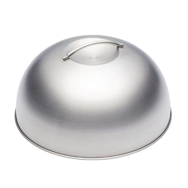 KitchenCraft MasterClass grilldeksel RVS 22,5cm, DA807