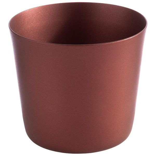 APS schaal -LEVANTE-, Ø 8,5 cm, hoogte: 8,5 cm, RVS, kleur: koperrood, 0,4 liter, 40710