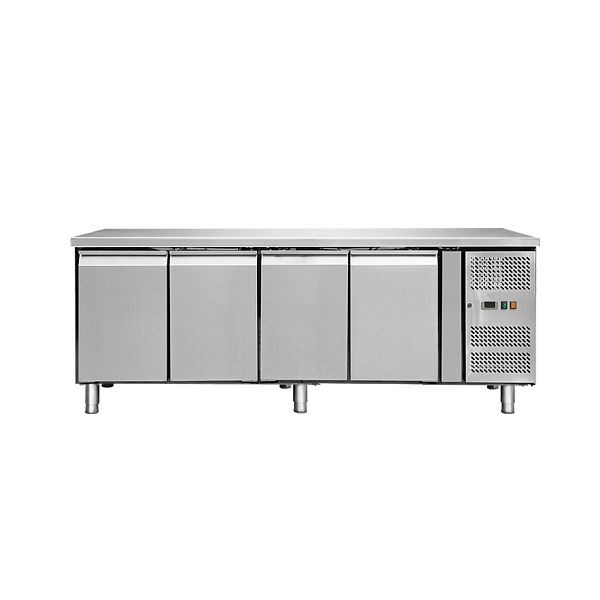 gel-o-mat Kühltisch mit 4 Türen, Modell EPF3442GR, 510KT.4GL