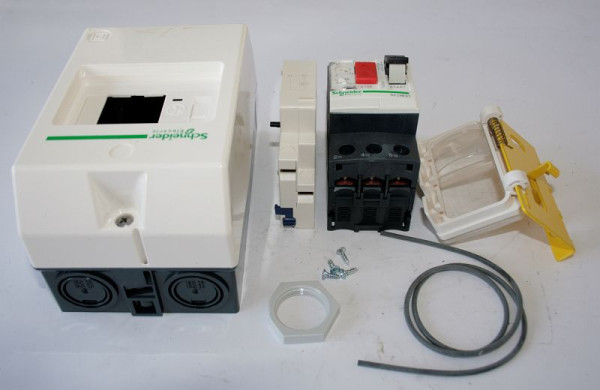 ELMAG AAN/UIT-motorbeveiligingsschakelaar, compleet met behuizing voor model BS-H (V), 9709200