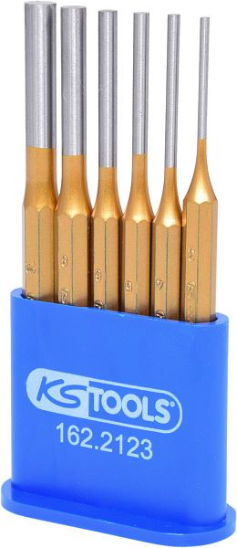 KS Tools ponsset, 6-delig diameter 3-4-5-6-8-10mm, 162.2123