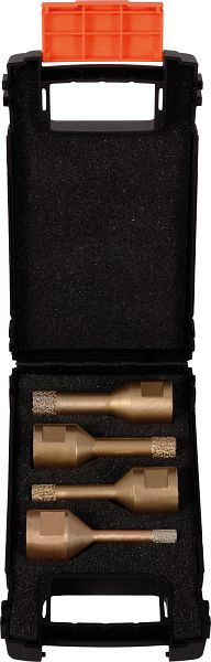 Projahn set diamant droogboren 4-delig met wax M14 draadschacht, in MAMBO doos "S", 59802