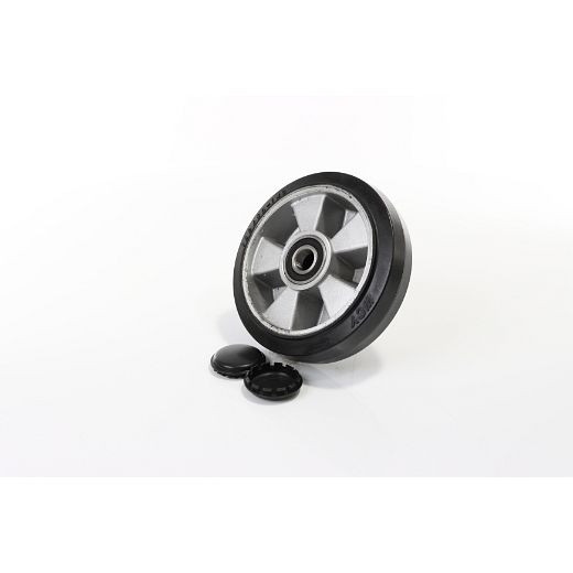 ELMAG rubberen stuur Ø 180x50 mm (nr. 26), voor handpalletwagen HWK/HW/HWL 2500, 9010130