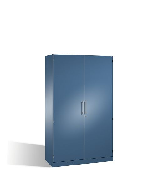 C+P vleugeldeurkast Asisto, H1980xB1200xD435mm, kleur: verre blauw, beugelgreep, 5 FH, 141001-000 S10182