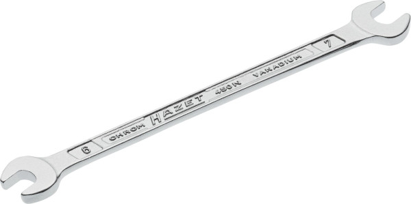 Hazet dubbele steeksleutel, buitenzeskantprofiel, 6 x 7 mm, 450N-6X7