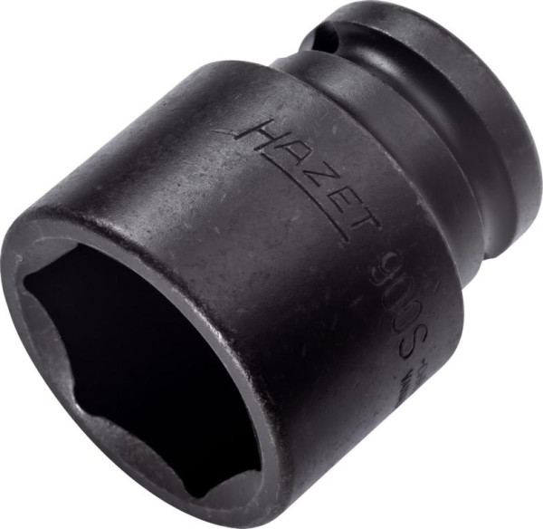 Hazet impact, machine schroevendraaierdop, zeskant, hol vierkant 12,5 mm, buitenzeskant trekprofiel, 27 mm, 900S-27