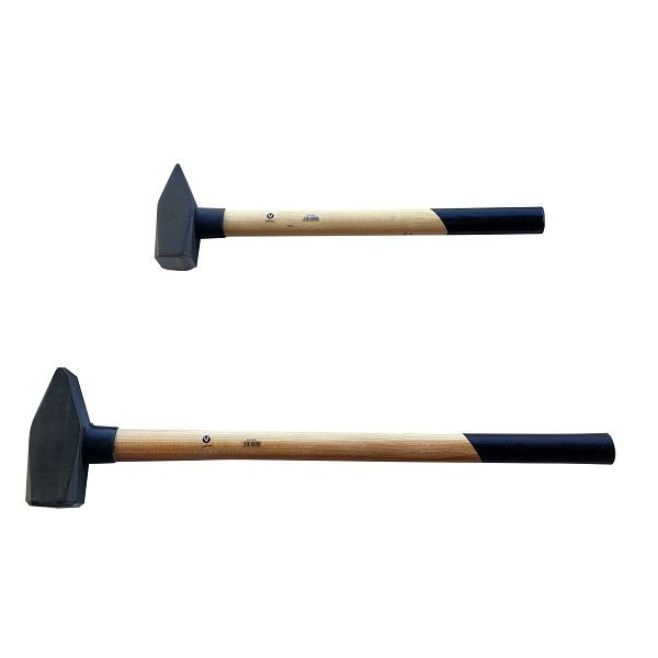 VaGo-Tools Schlosserhammer Hamer 3/5kg elk 1 houten handvat 2-delige set, 233-130/150 elk 1_tv