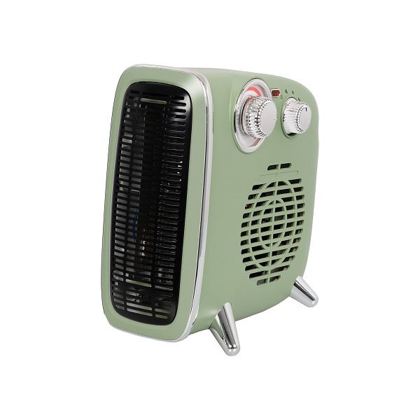 Eurom B-4 1800 Groen, retro heater met ventilator, 352146