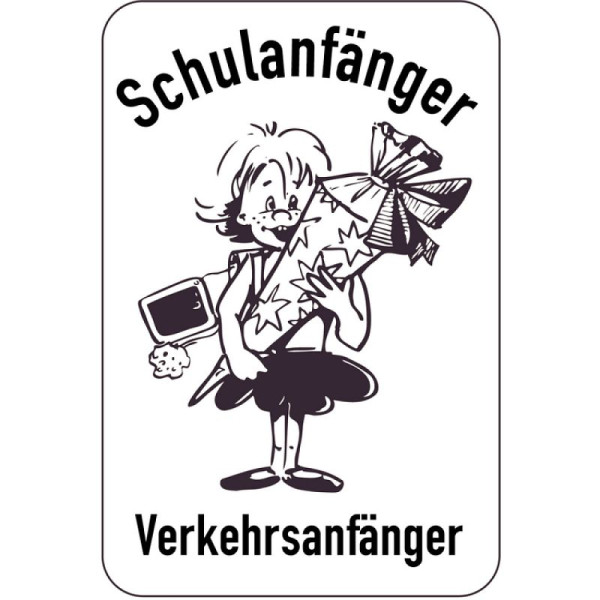 Stein HGS HGS speciaal bord, schoolbeginners, verkeerbeginners, 400 x 600 mm, 15042