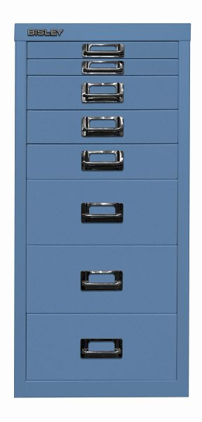 Bisley MultiDrawer ™, 29-serie, A4, 8 laden, blauw, L298605