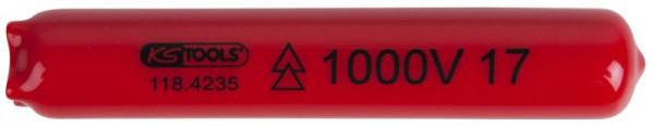 KS Tools Geïsoleerde tule met klemkap, 10mm, L=100mm, 118.4235