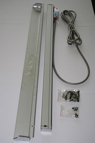ELMAG glazen meetstok model KA 300/620 voor digitale positieweergave SINOIP53 slag 620 mm, inbouwlengte 726 mm, 88811
