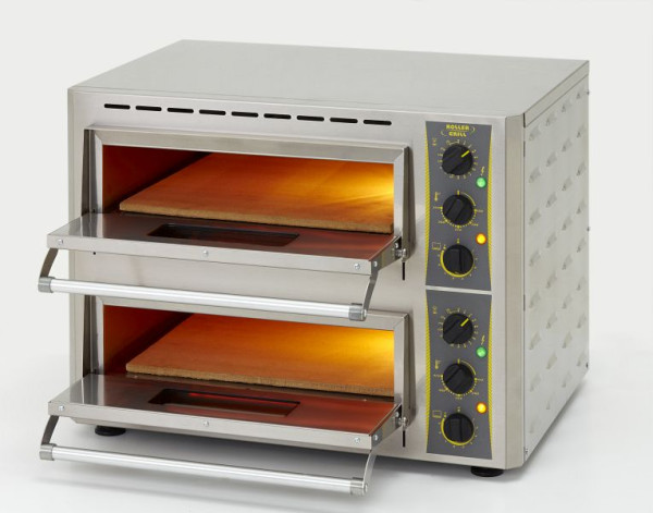 ROLLER GRILL infrarood pizzaovens met 6kW, PZ430D