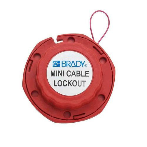 DENIOS kabelsluitsysteem met staalkabel, kabellengte 2,44 m, 311849