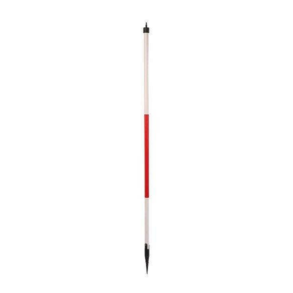 NESTLE paal, hout, PVC-gecoat, inclusief adapter, dubbel vijfhoek / hoekprisma, 1,5 m, 11200000