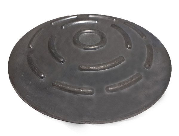 Schake aluminium markeernagel, Ø 100 mm, om op te plakken, zonder reflexlenzen, 39120