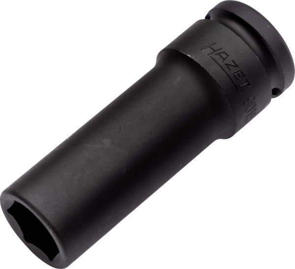 Hazet Impact Machine Schroevendraaier Socket, Hex, Hol Vierkant 12.5mm, 17mm, Wielbevestiging, Extra Dun, Lang, 901SLG-17