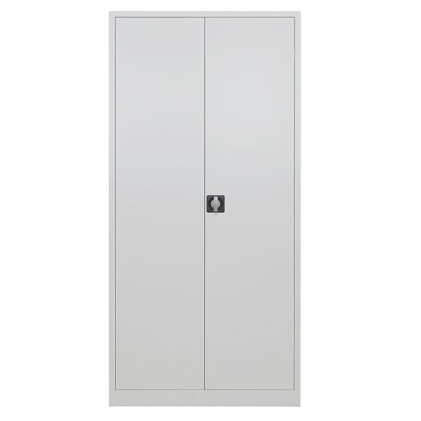 ADB draaideurkast H 1950 x B 920 x D 500 mm, RAL 7035, lichtgrijs, 40750