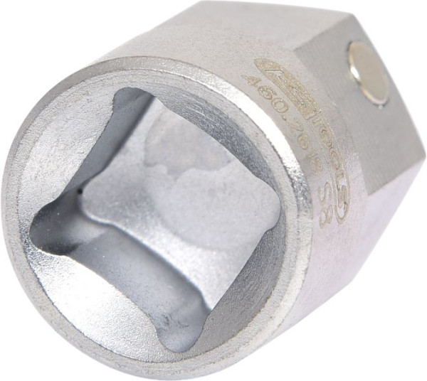 KS Tools speciaal inzetstuk vierkant met magneet, 8,0 mm, voor SAF- en Knorr-zadels, 460.2618