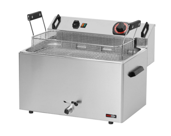 A&S Gastro elektrische frituurpan 16 L, 9 kW, FE-30T