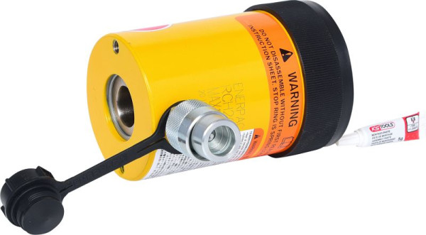 KS Tools hydraulische cilinder met holle zuiger en spindel, 20 t, 640.0170