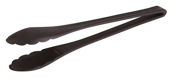 APS Saladetang, 10 x 5,5 cm, handvat: 23 cm, polyamide, zwart, 00605