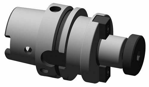 MACK Messerkopf-Aufnahme DIN 6357, HSK-A 63, Ø 16 mm, A= 100 mm, 17-MS63A-16-100