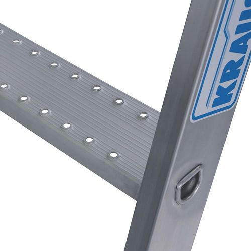 Krause verlengingsladderbasis, aluminium, 2 treden, R 13, 307640