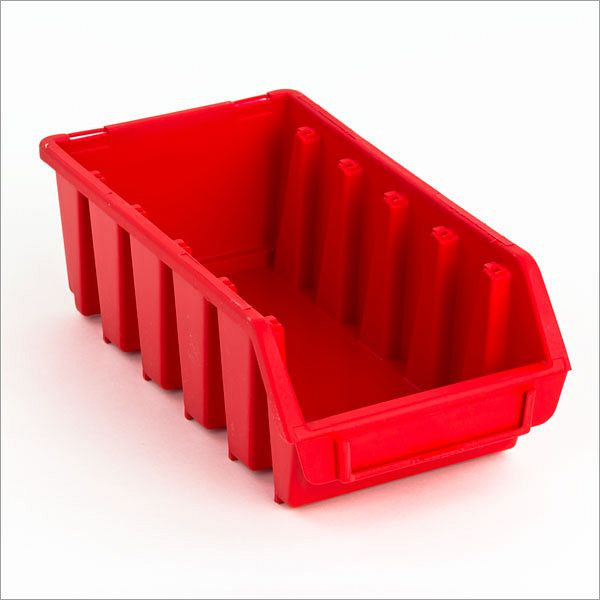 ADB open opbergdoos maat 2L, afmetingen LxBxH: 212x116x75 mm, kleur: rood, 23394