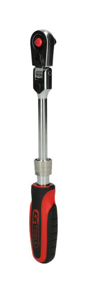 KS Tools 1/4" SlimPOWER omschakelratel met telescopisch scharnier, 72 tanden, 914.1420