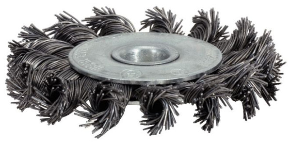 KS Tools RVS draad ronde borstel 0,5mm, diameter 100mm, 340.0045
