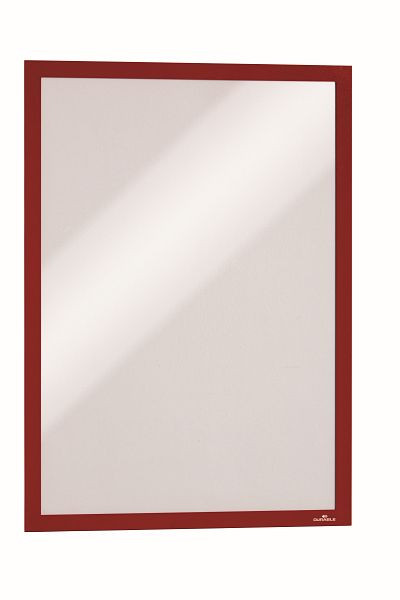 DURABLE DURAFRAME A3 grote verpakking, informatieframe, rood, 6 stuks, 488303